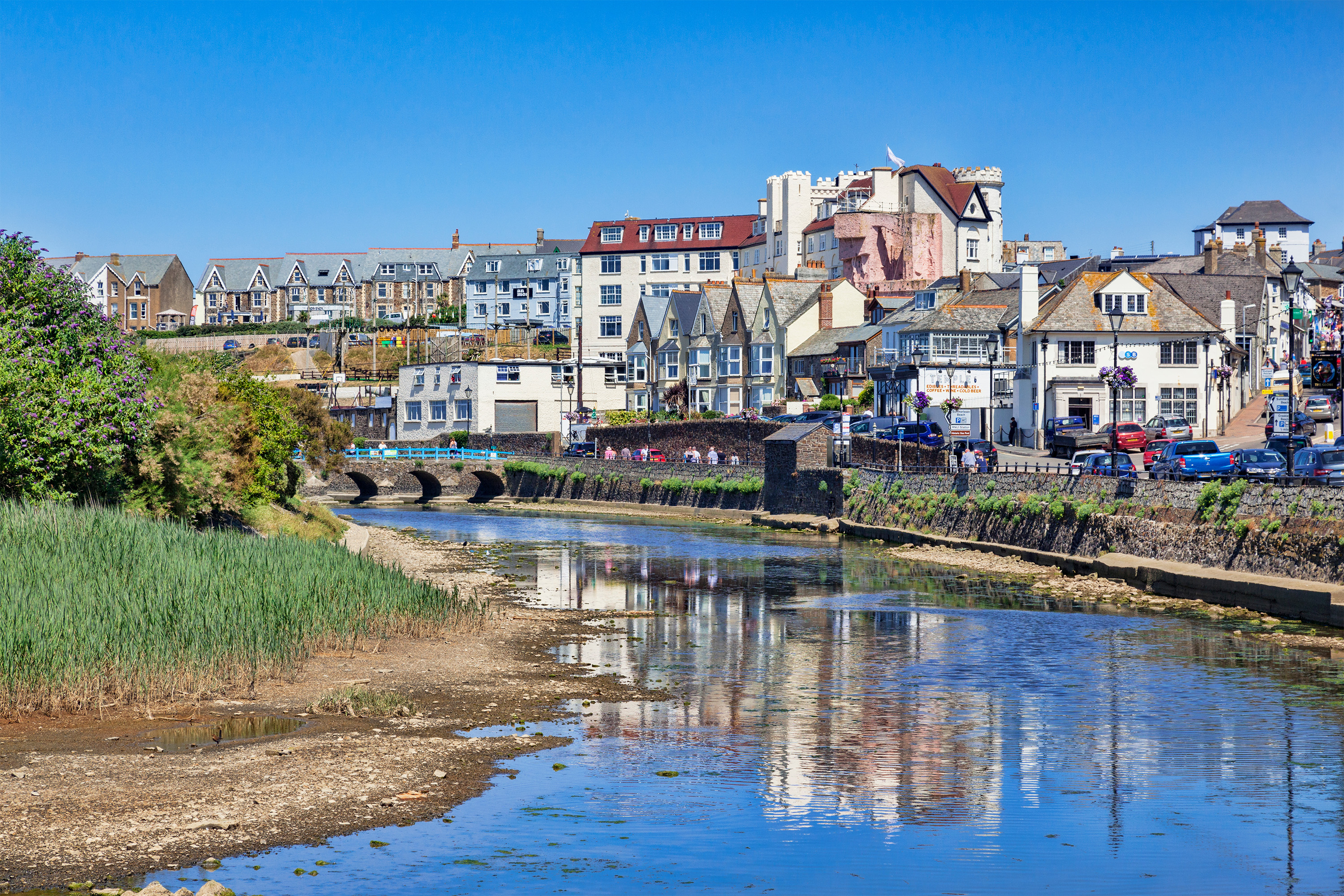 Bude town