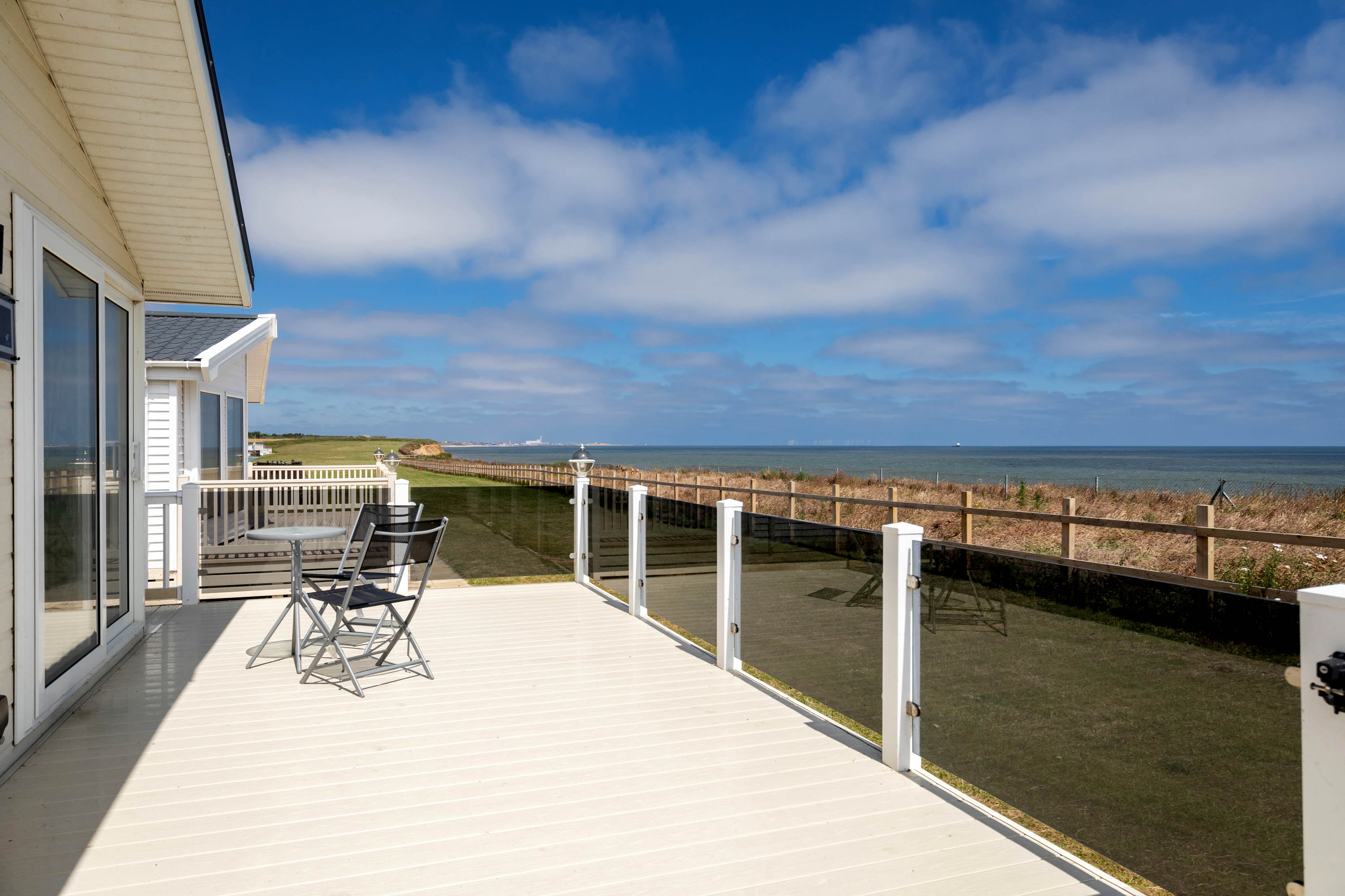 Broadland Sands decking view