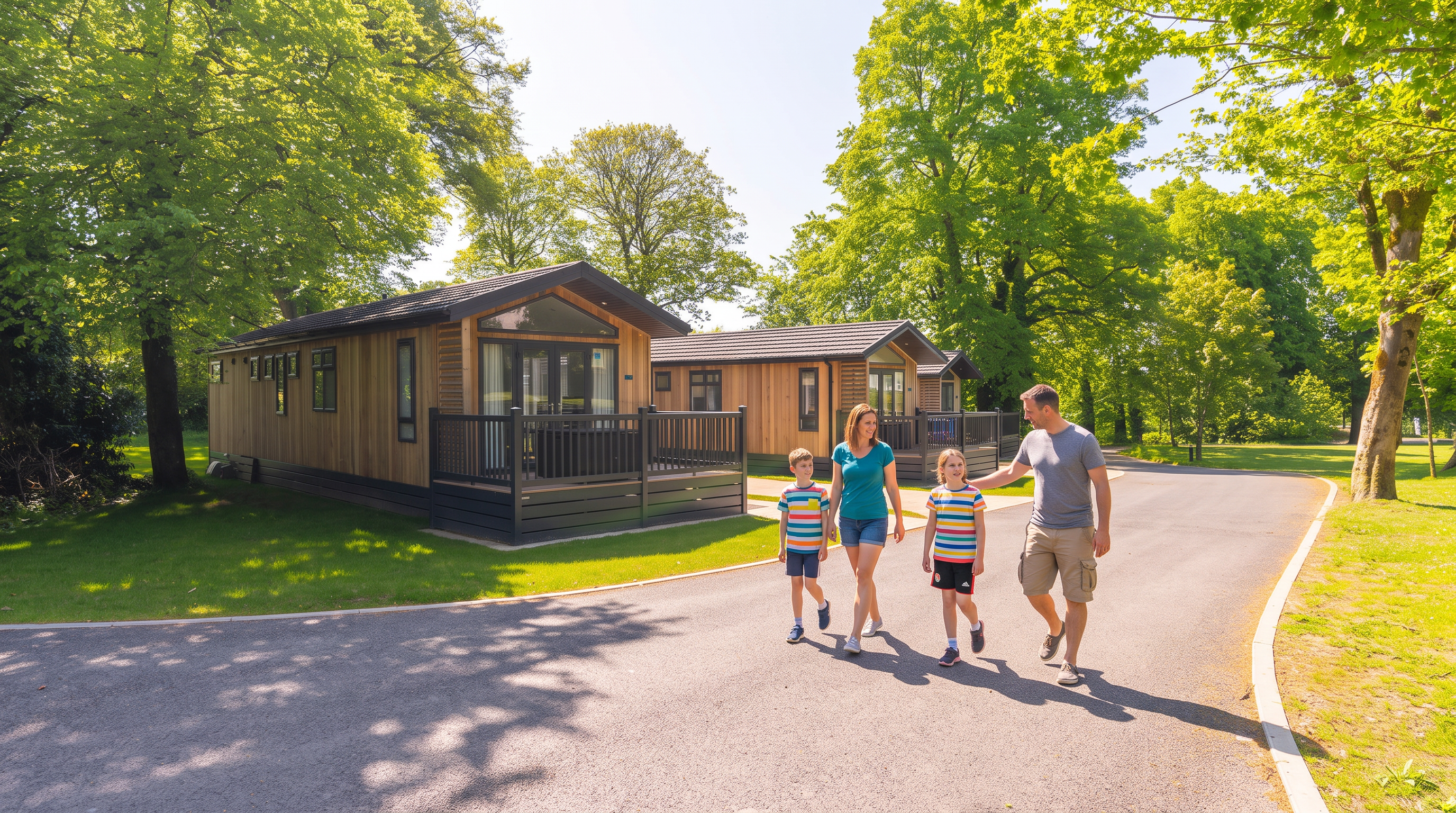 Caravan holiday homes