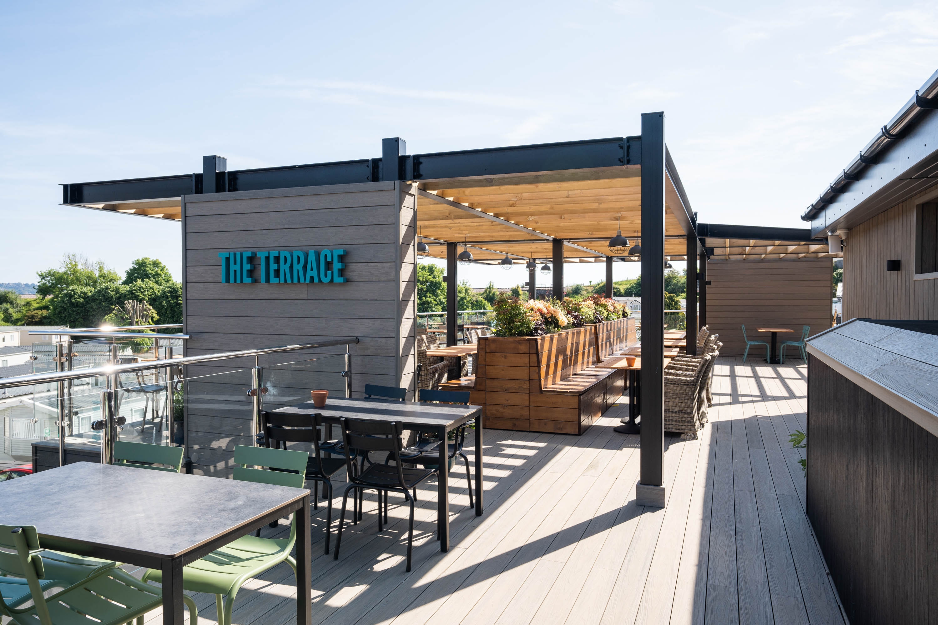 Waterside roof decking