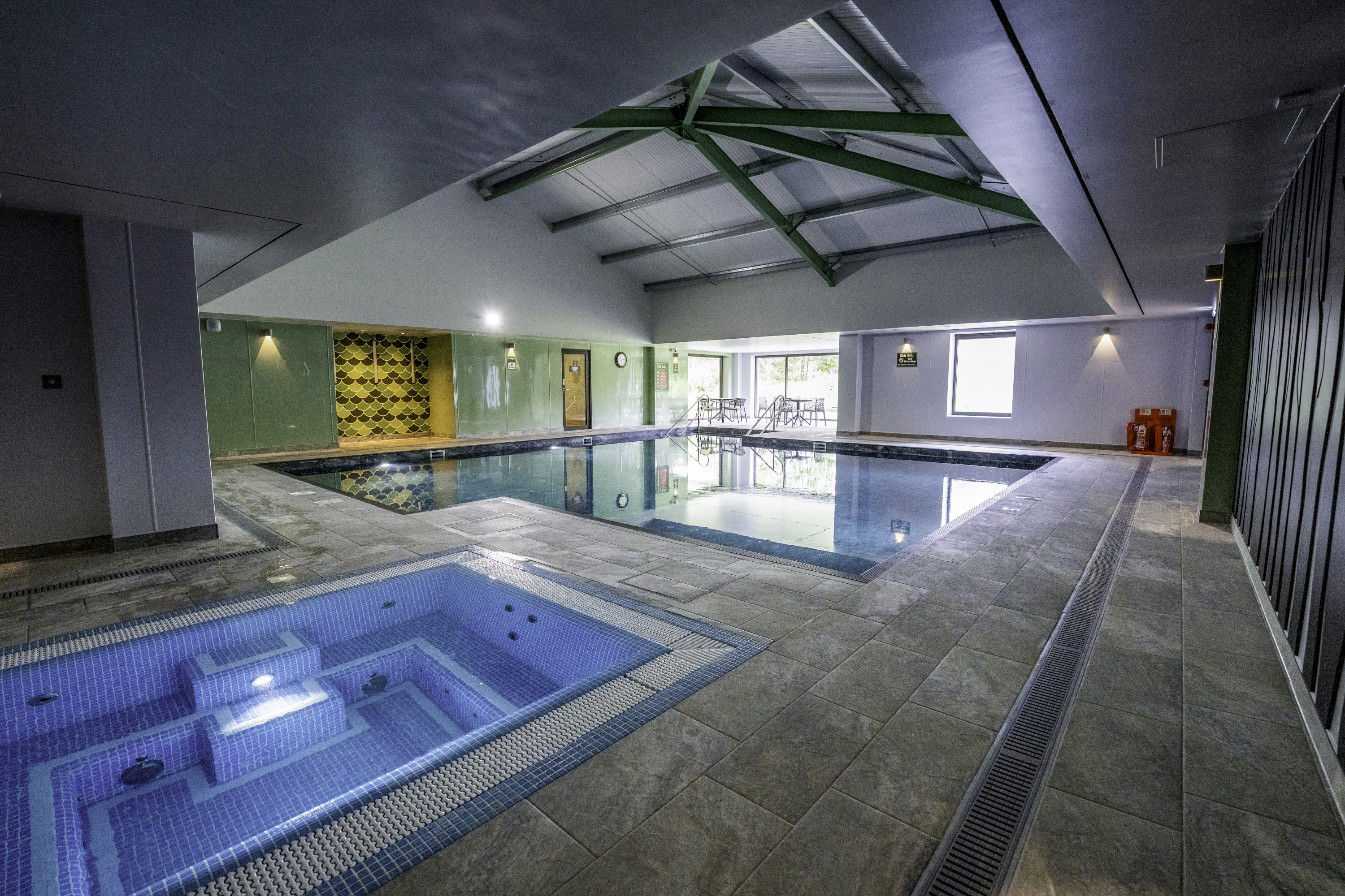 New for 2026, luxury indoor swimming pool at Malvern View, now open
