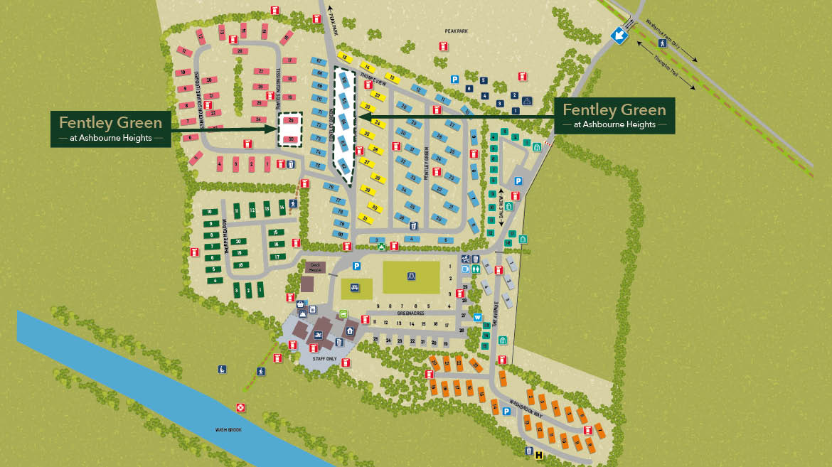 Ashbourne Heights new development map