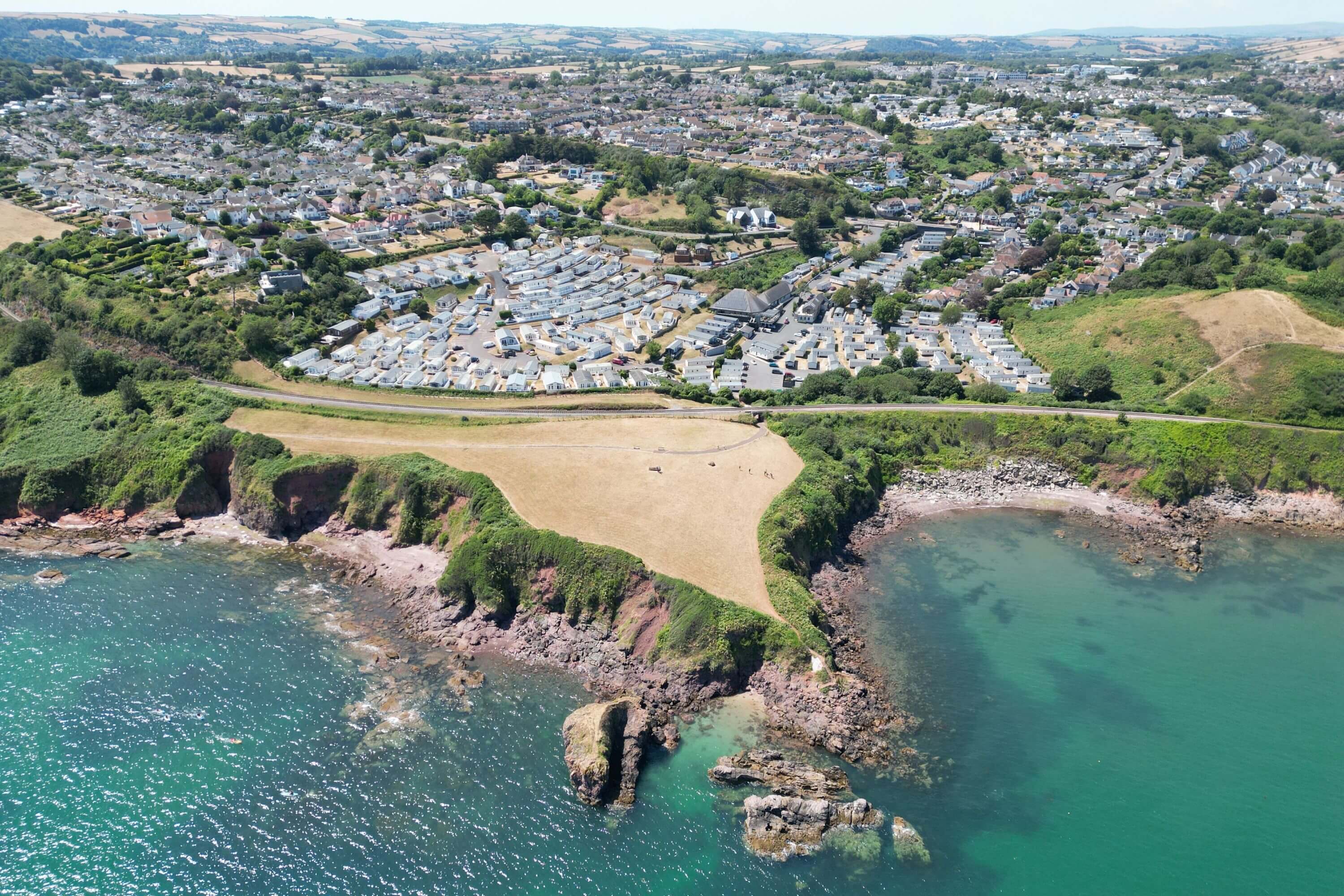 Direct access to the coastal path and local coves and bays
