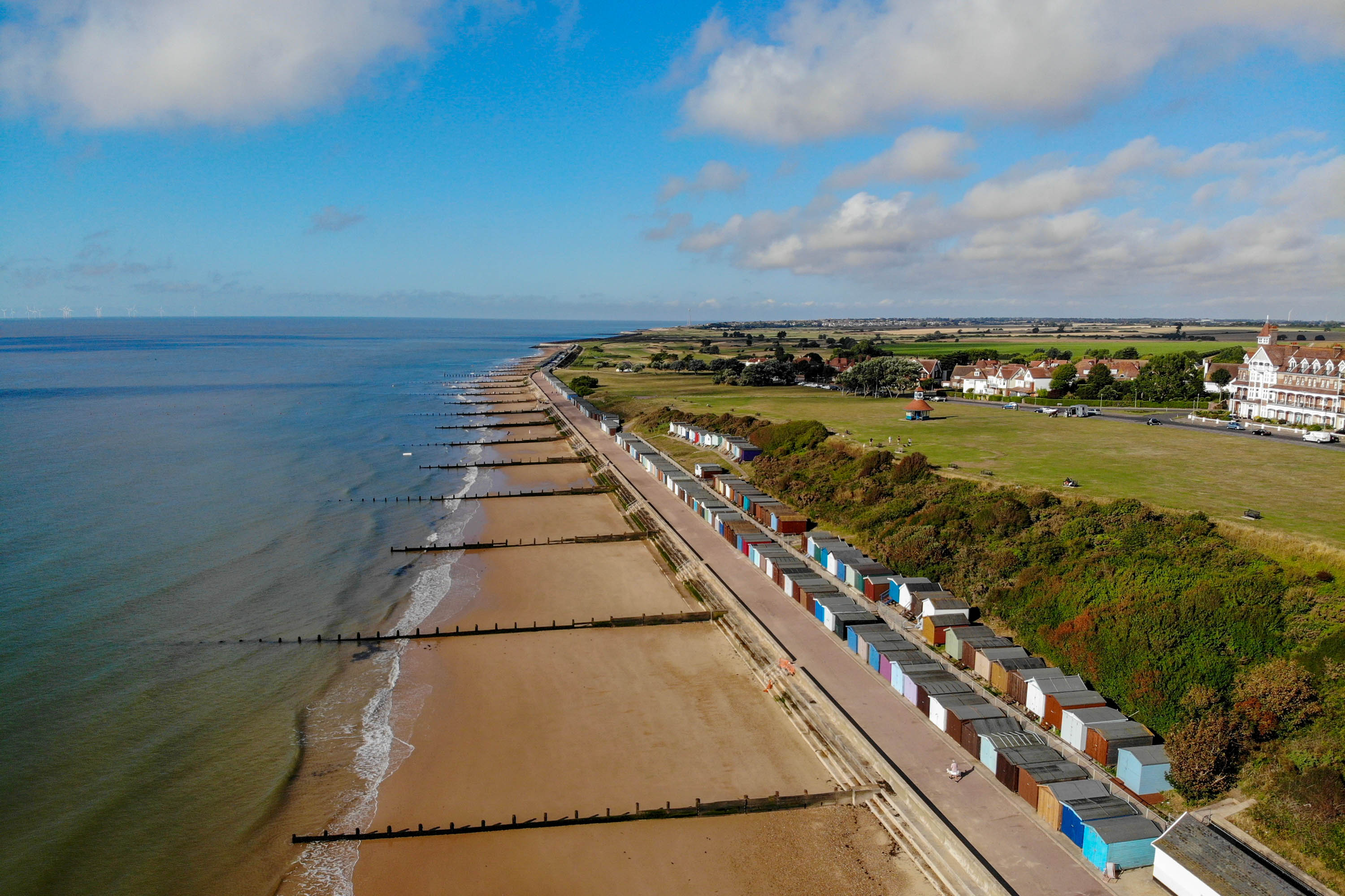 Frinton on sea beach, Essex
