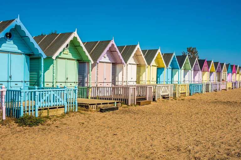 West Mersea beach, Essex
