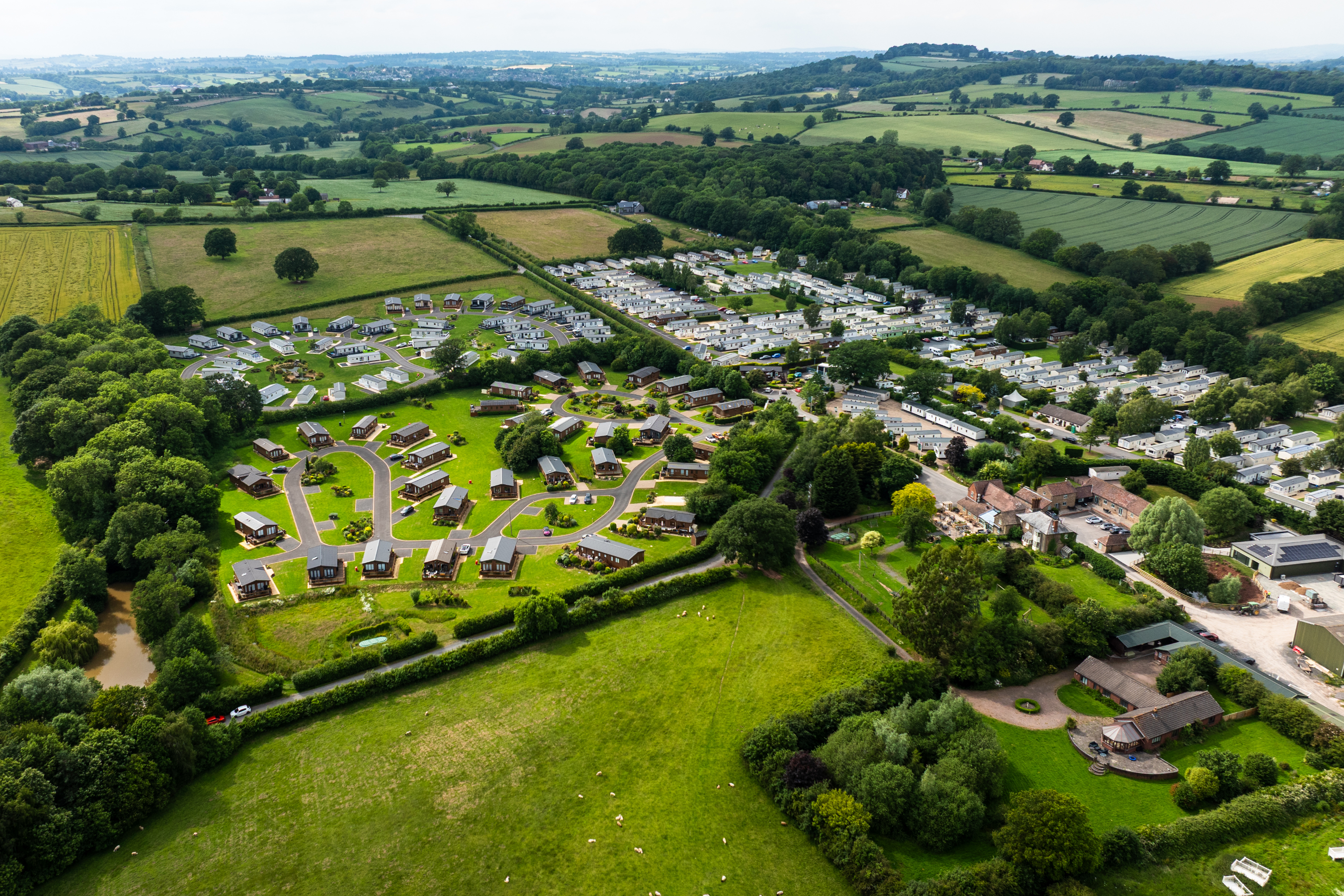 Aerial view of Malvern View 