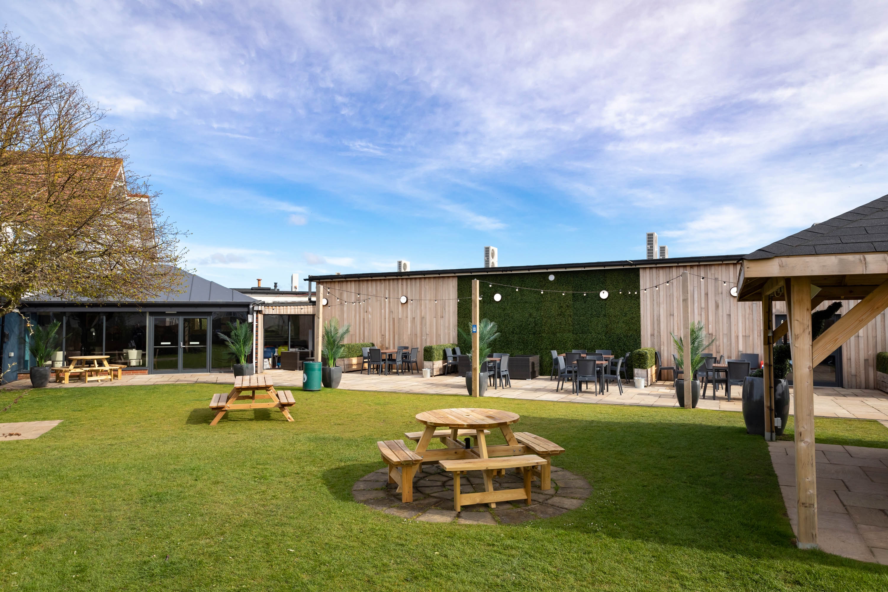 Outdoor seating
