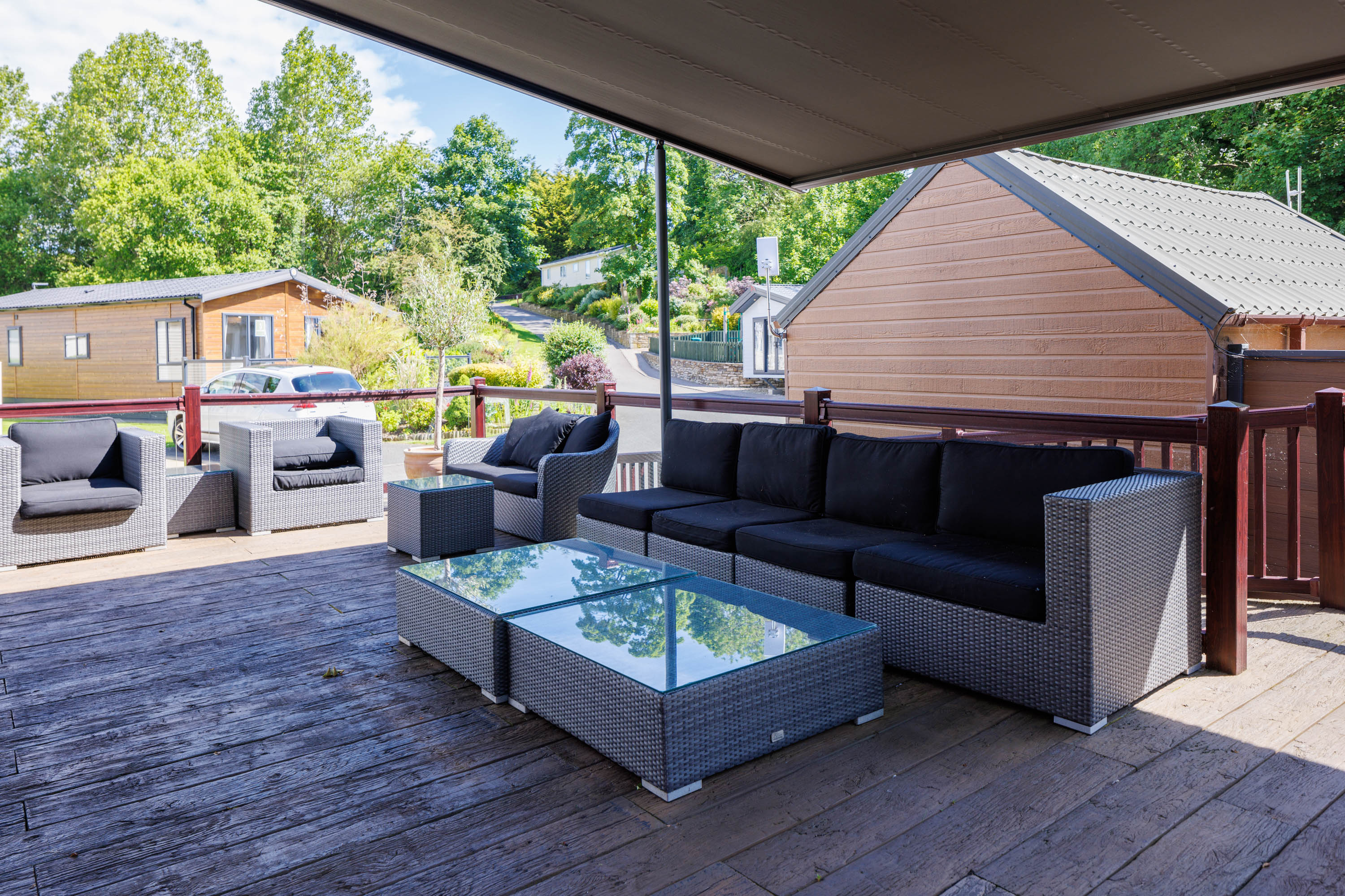 Outdoor seating