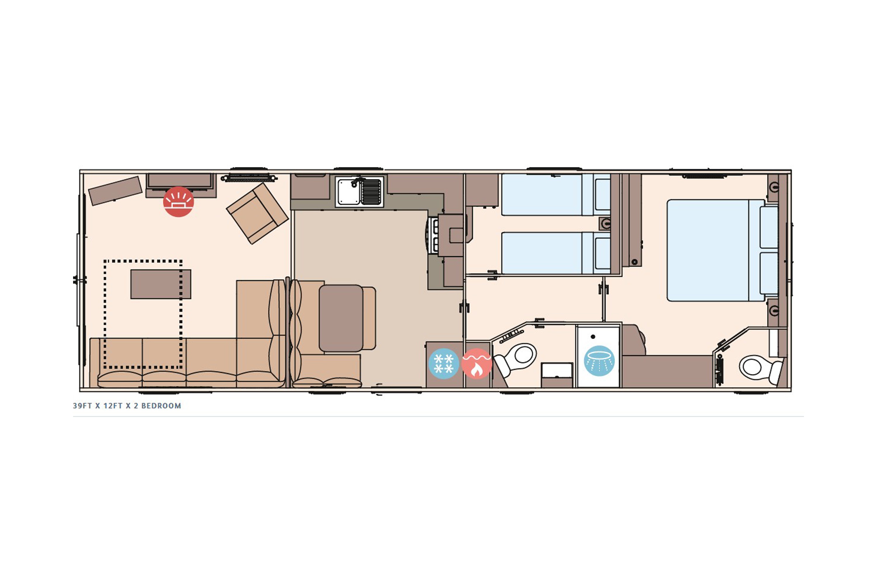 ABI Wimbledon 2026 (Static Caravan) Accommodation in Dymchurch
