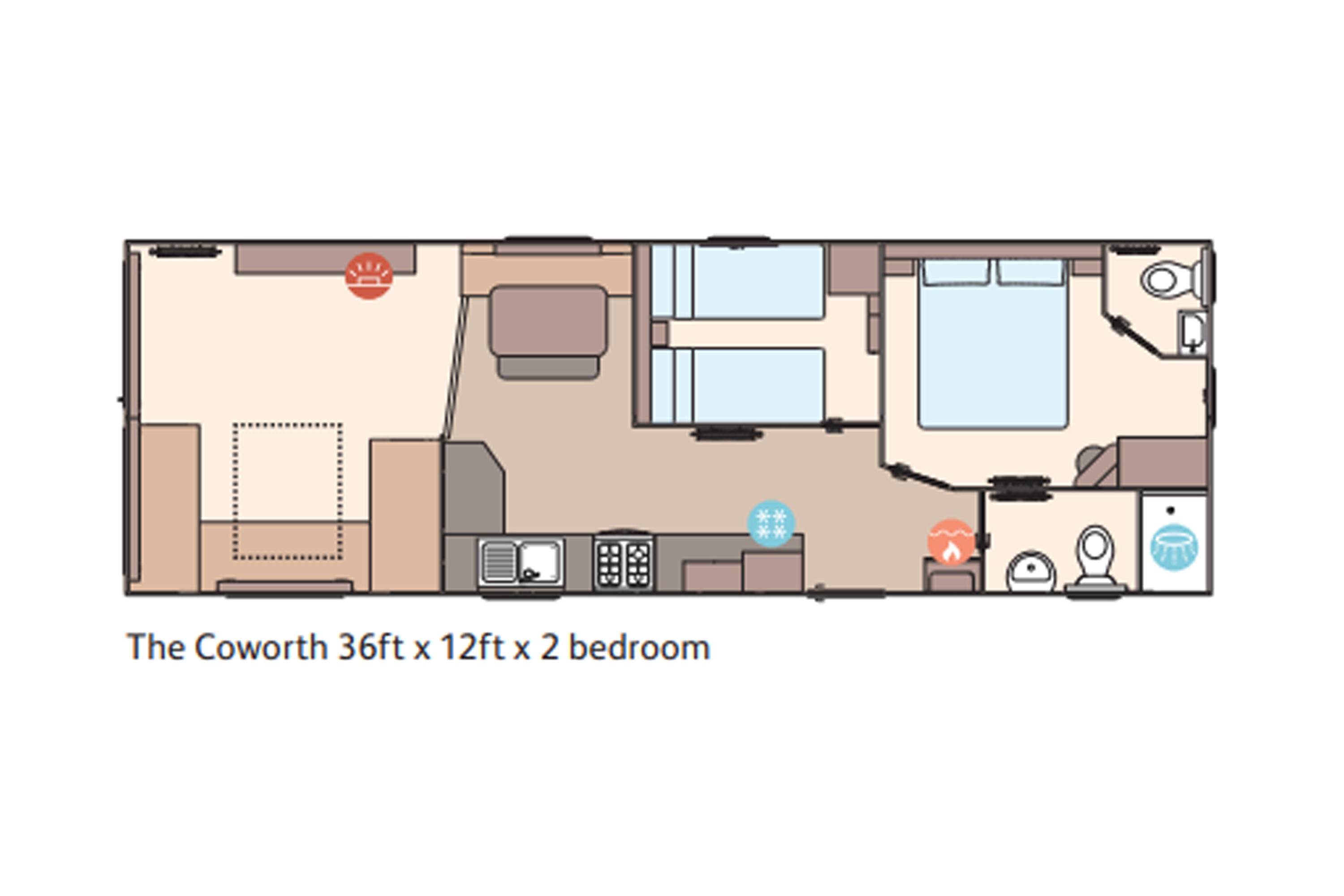 ABI Coworth 2020 (Static Caravan) Accommodation in Pevensey Bay 
