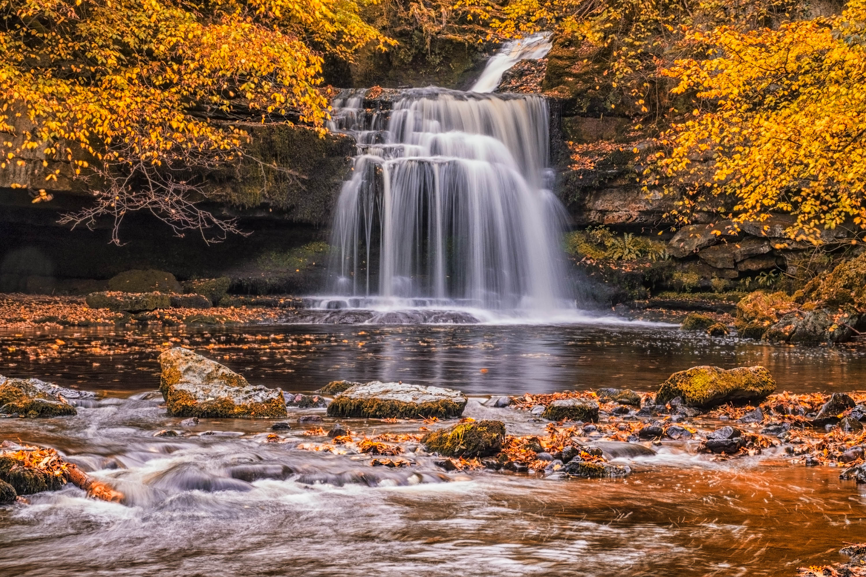 West Burton Falls, North Yorkshire
