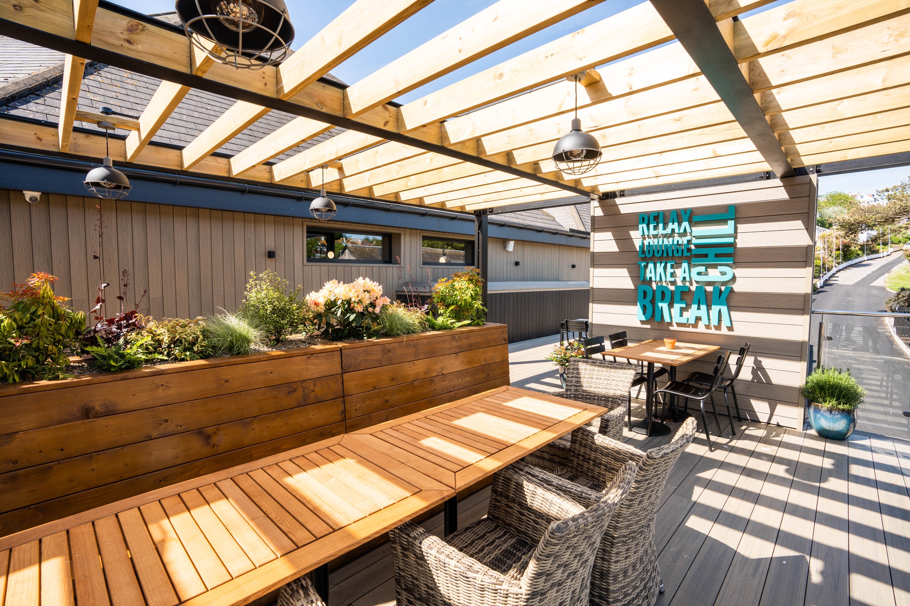 Outdoor seating/terrace