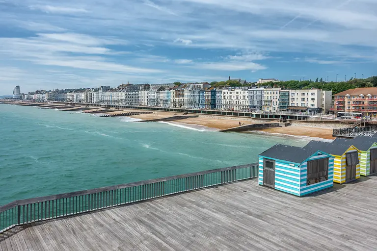St Leonards, Blue Flag Beach, Hastings