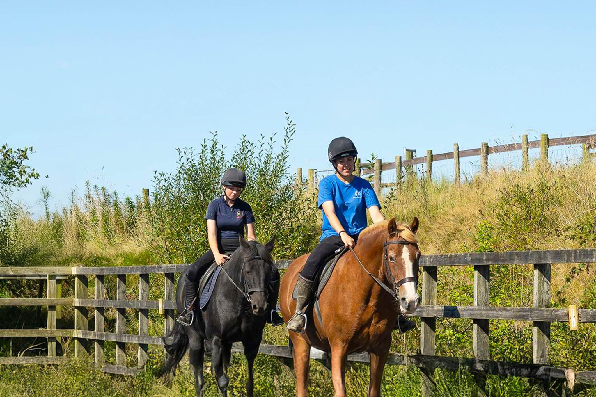 Horse riding