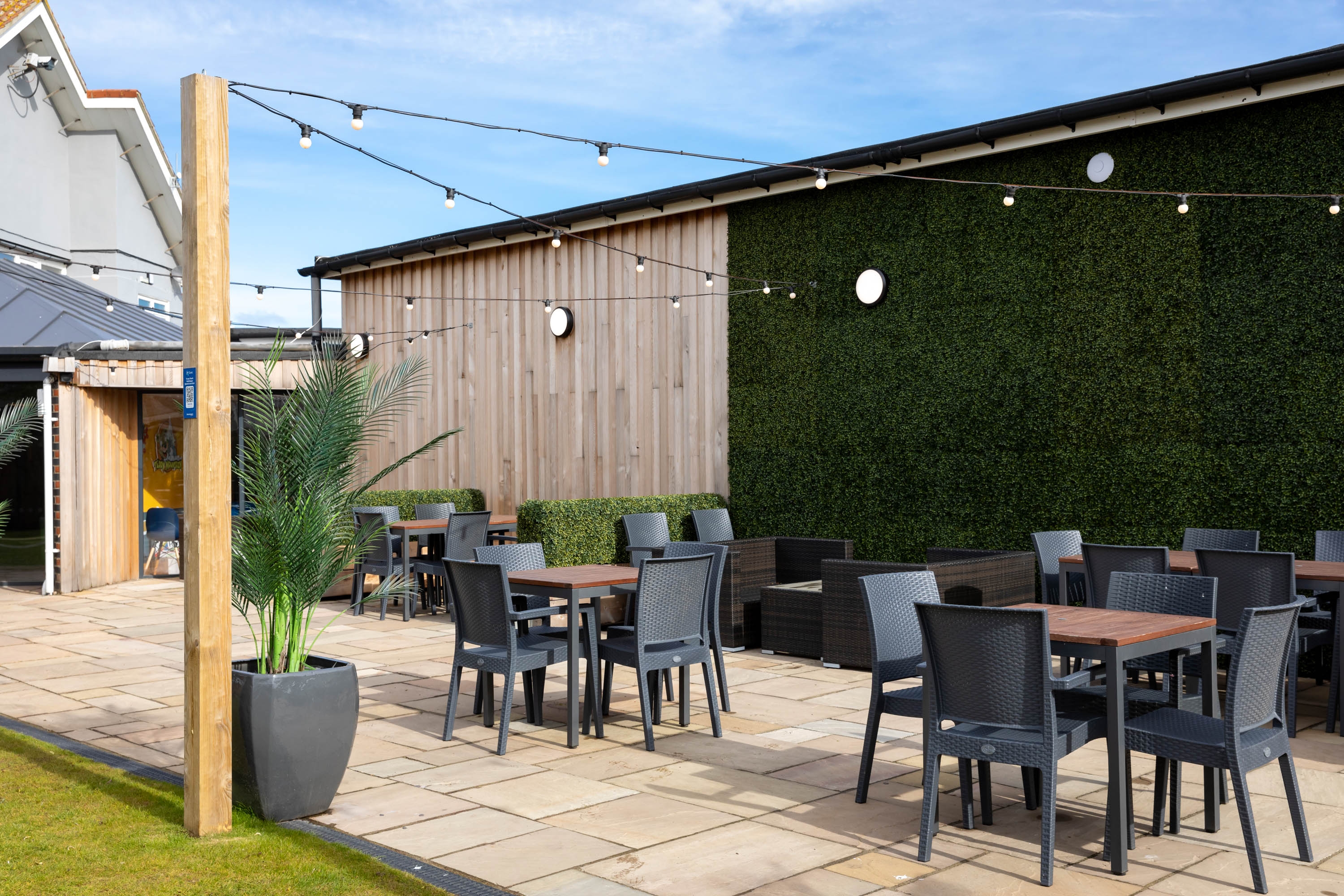 Outdoor seating