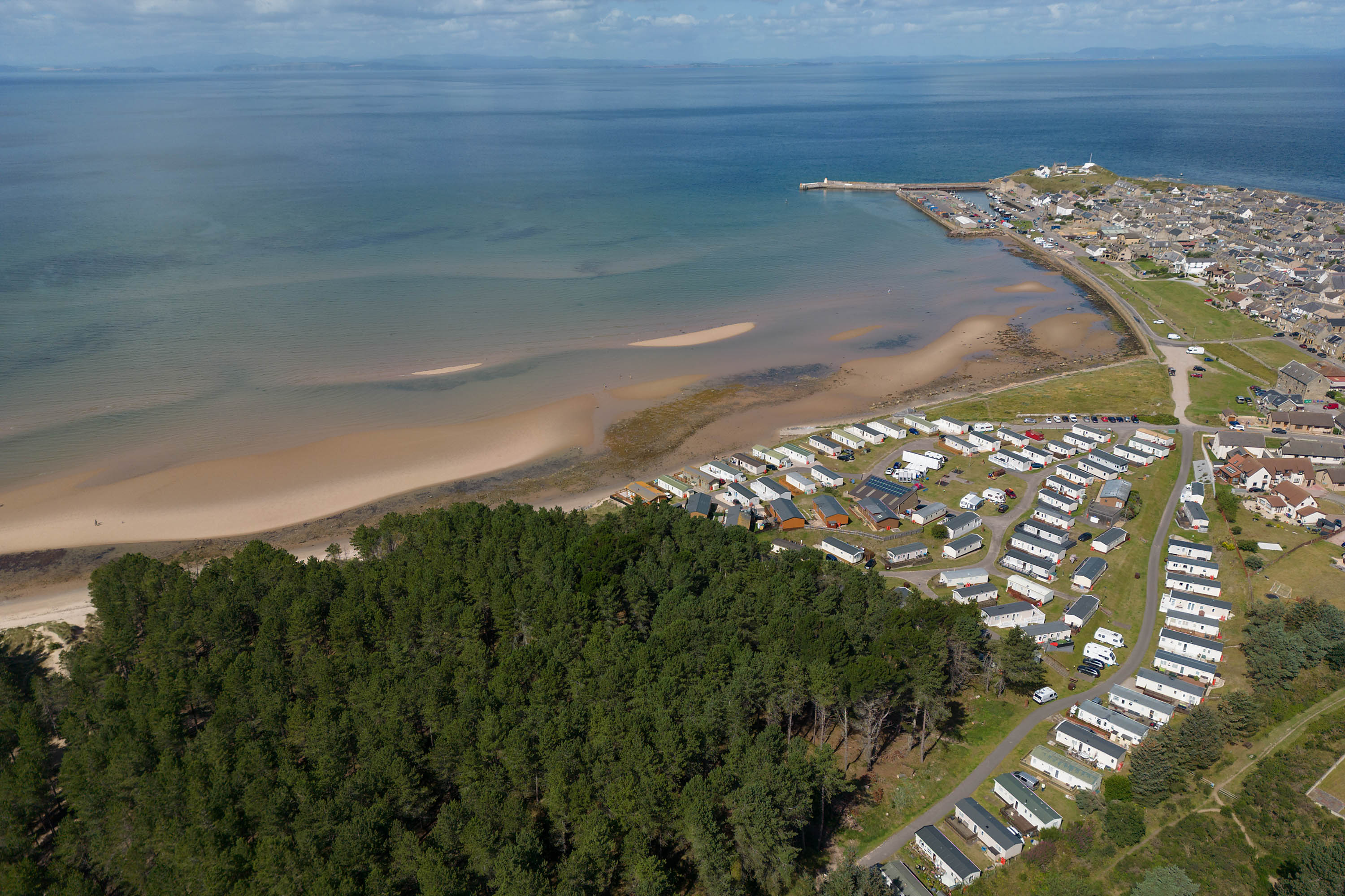 Burghead park view