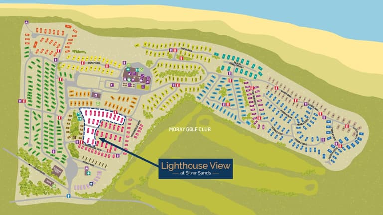 Silver Sands new development map