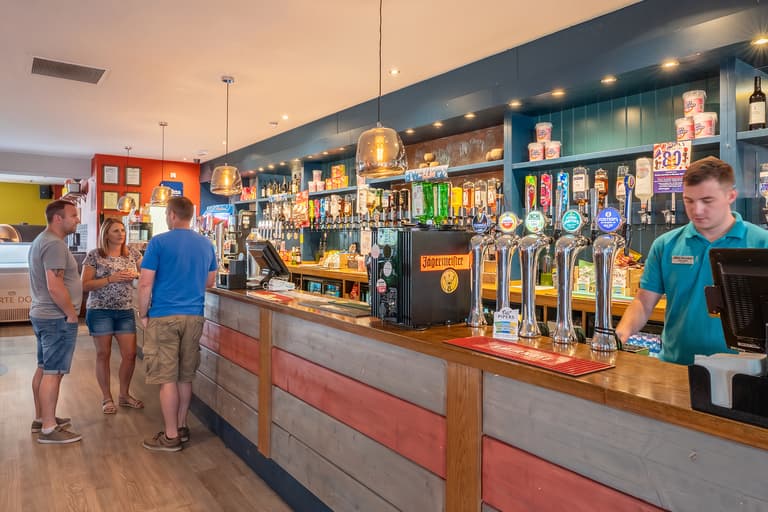 Restaurant and bar