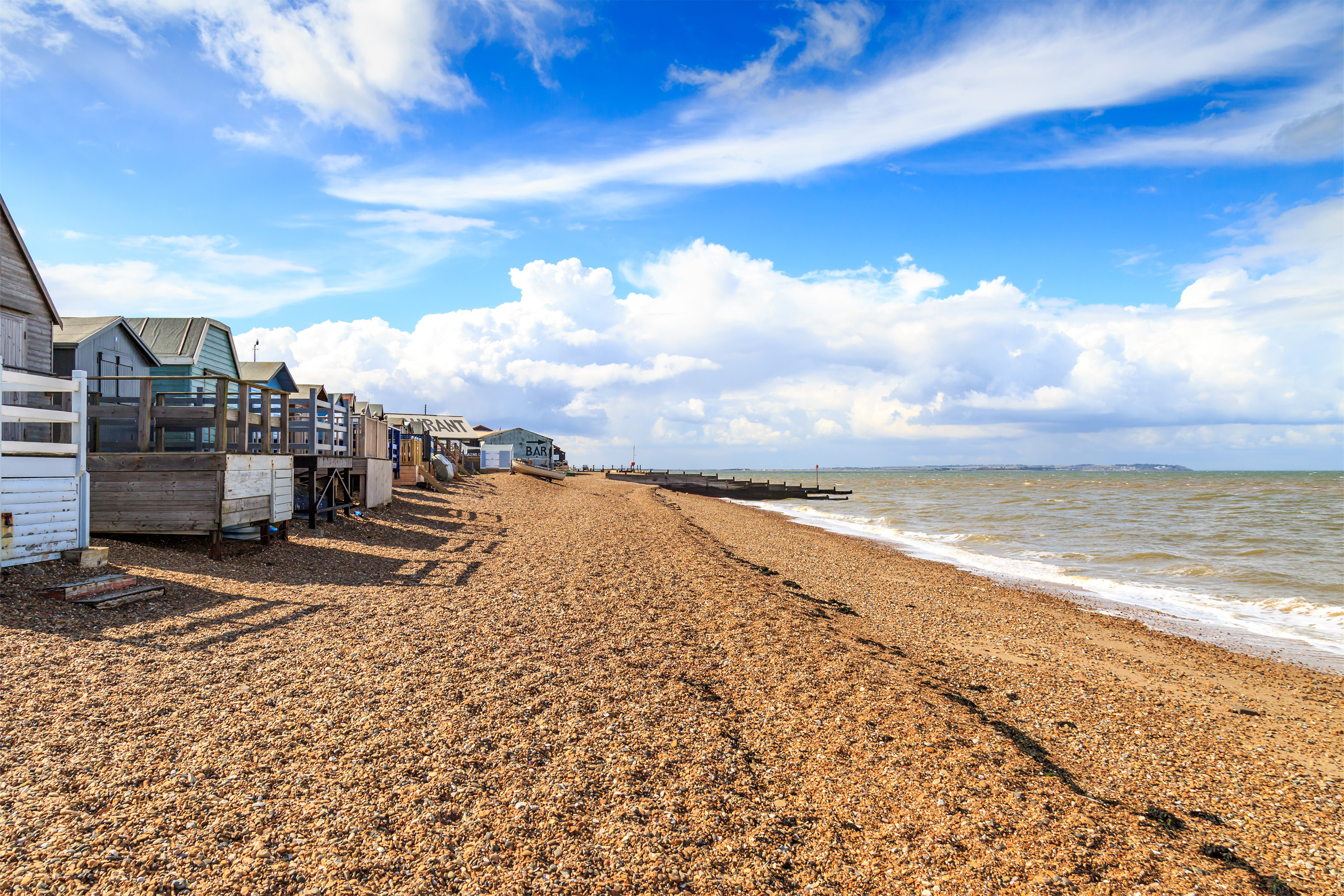 Whitstable beach, Kent 