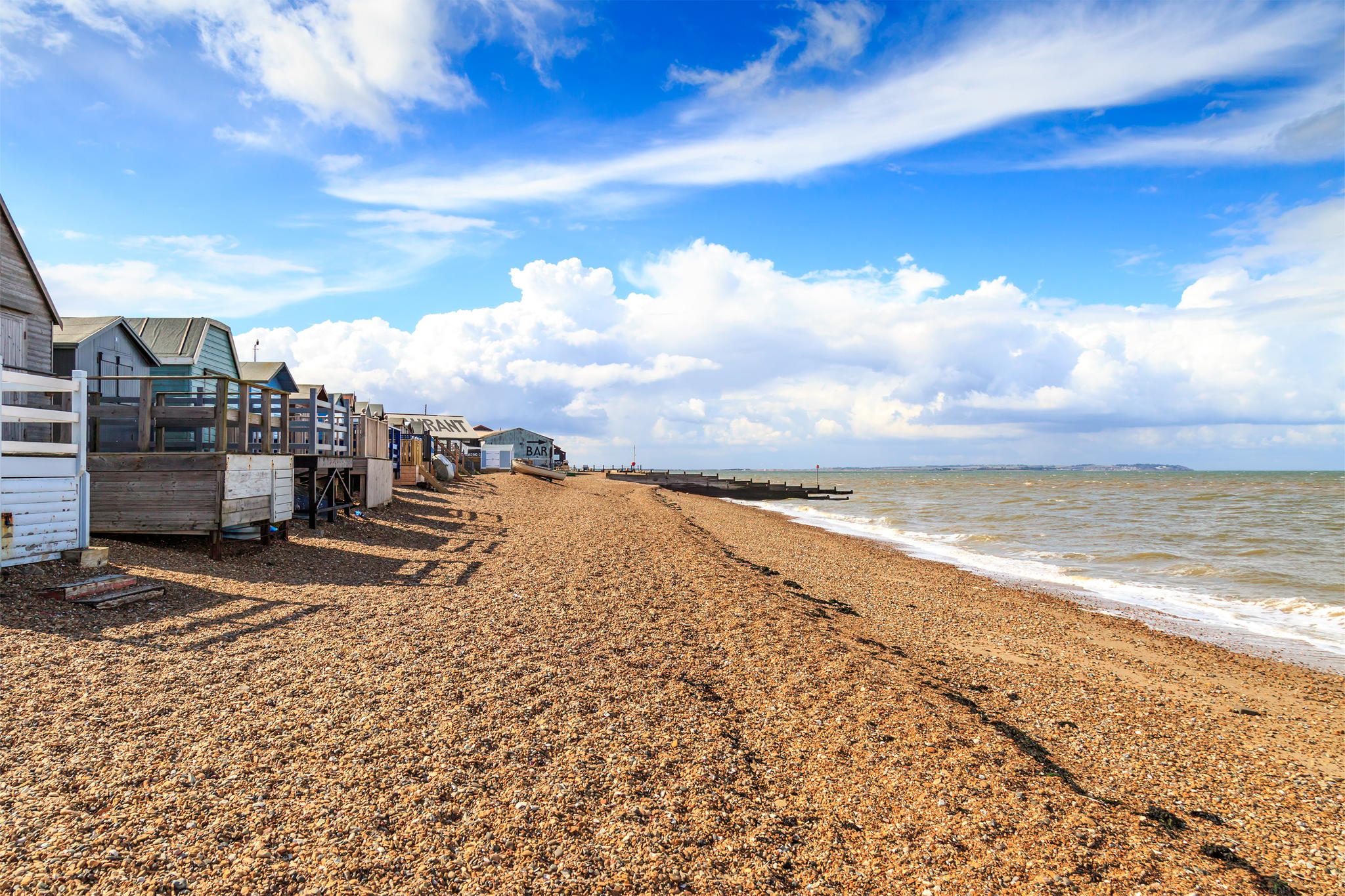 Whitstable beach, Kent