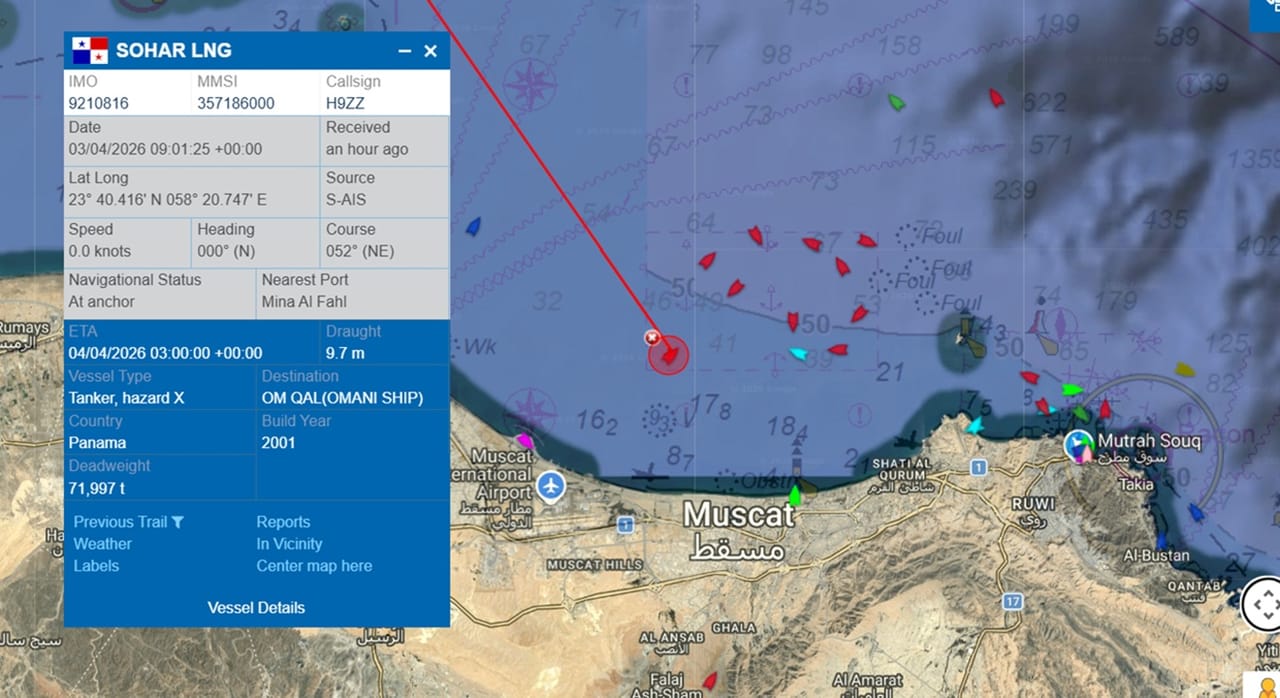 First LNG carrier transits Strait of Hormuz since Iran war began