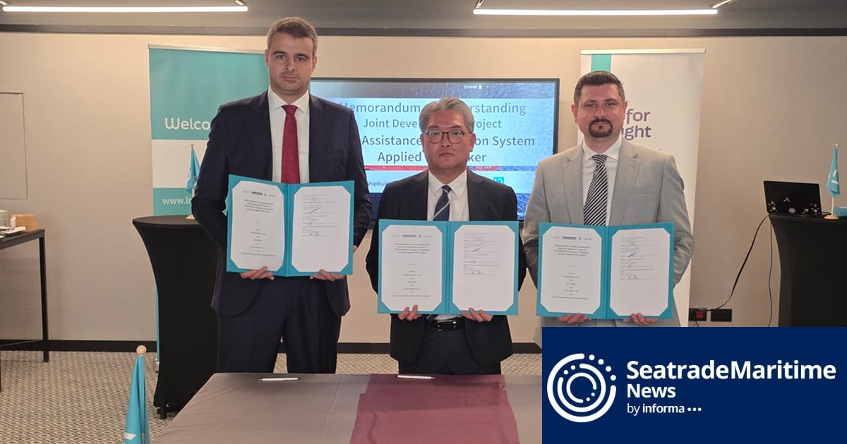 Partners ink MoU to develop wind-powered MR tanker design