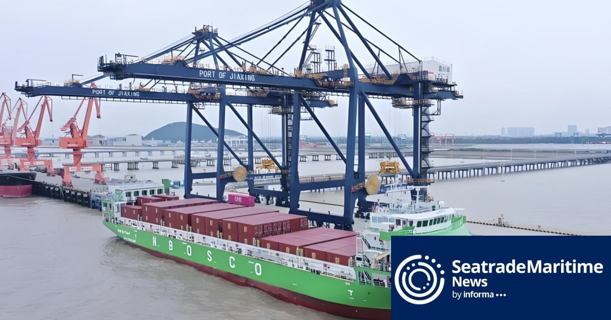China launches first zero-carbon sea-river container corridor