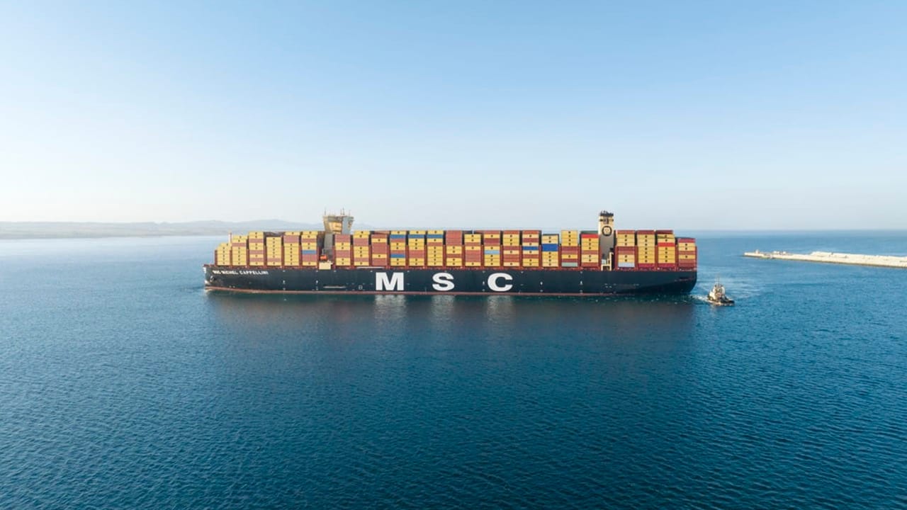 MSC surpasses 7m teu in fleet capacity milestone