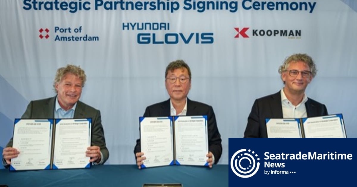 Hyundai Glovis to develop vehicle hub at port of Amsterdam