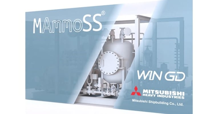 WinGD and Mitsubishi design ammonia fuel supply system