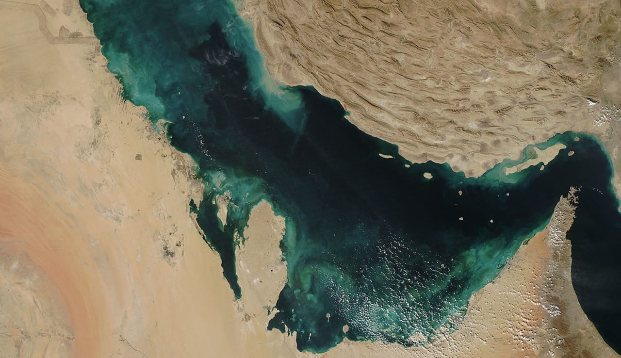Arabian Gulf from space