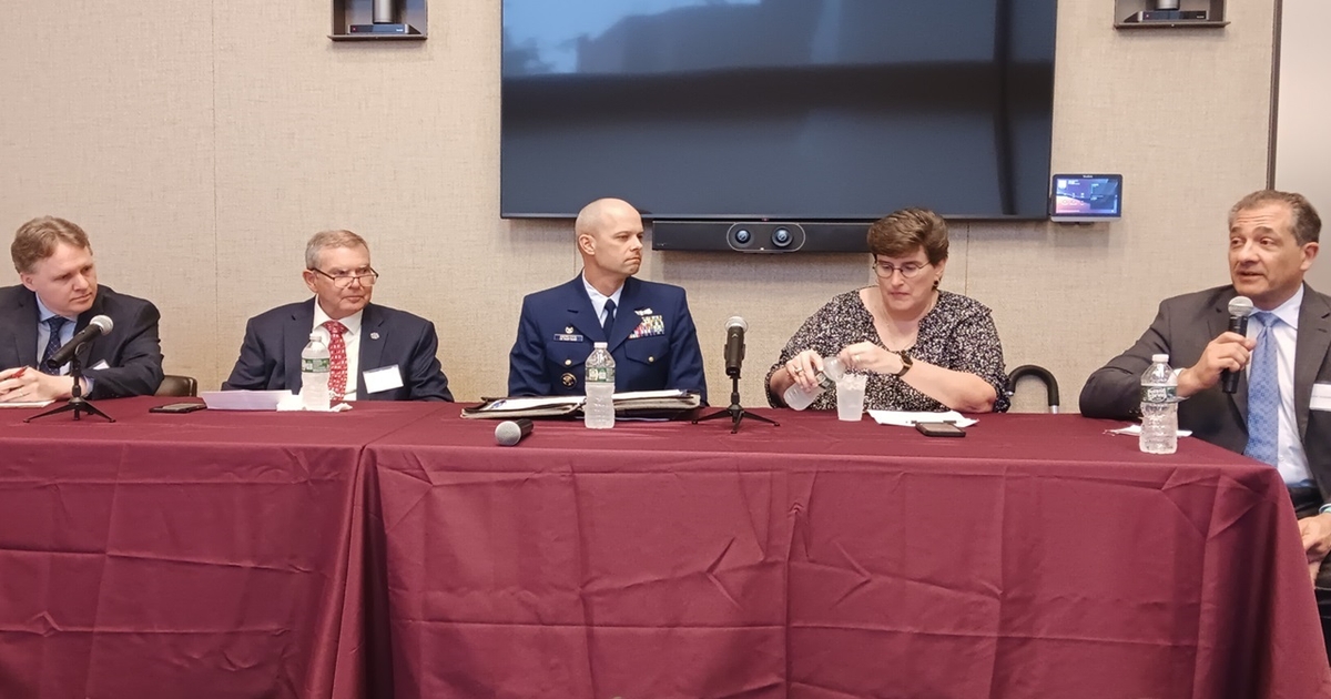 What if a container ship hit a bridge in New York waters?