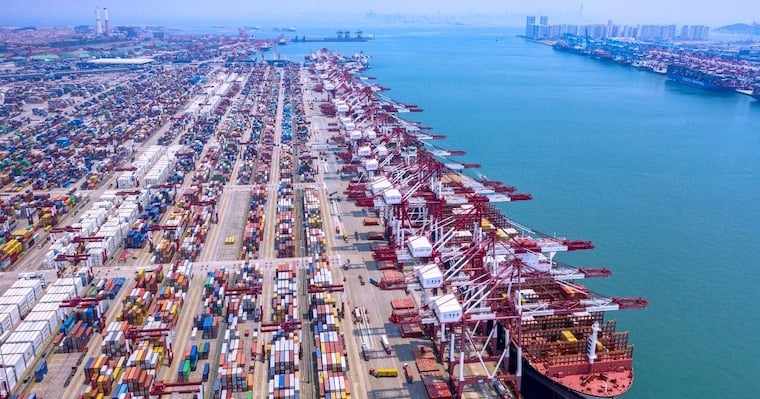 Qingdao port adds two automated container berths