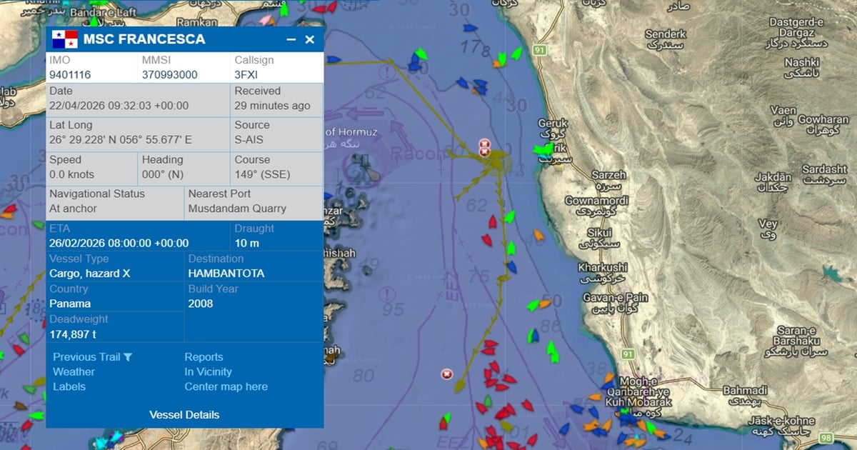 Three container ships come under fire from Iran in Hormuz