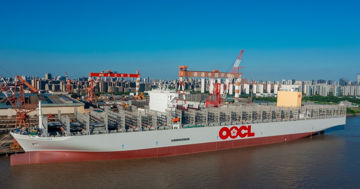 OOCL names final newbuild in mega box ship series