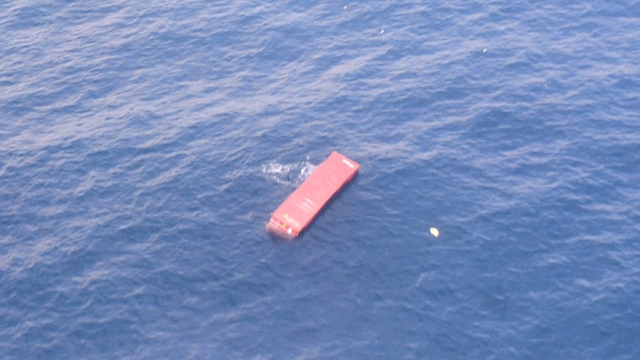 Lost Containers MSC container ship loses boxes overboard off South Africa