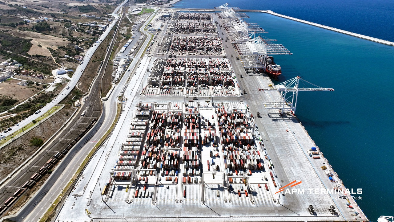 Apm Terminals Flow APM Terminals completes Tangier expansion