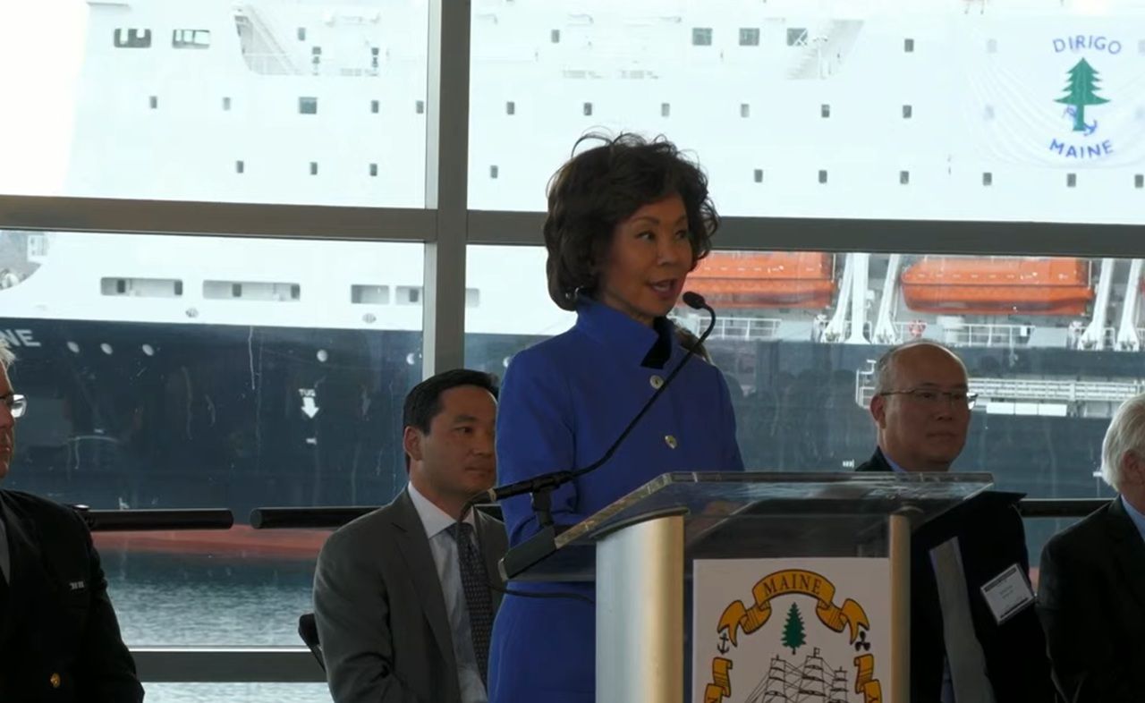 Handover of training ship an important waypoint for US maritime