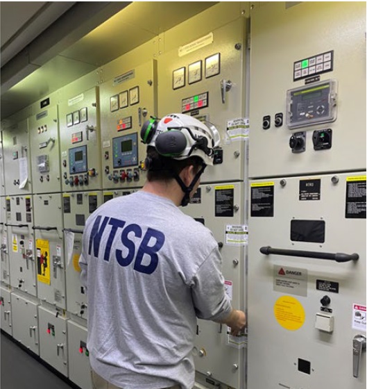 Did a loose cable connection cause Dali blackouts and collision?