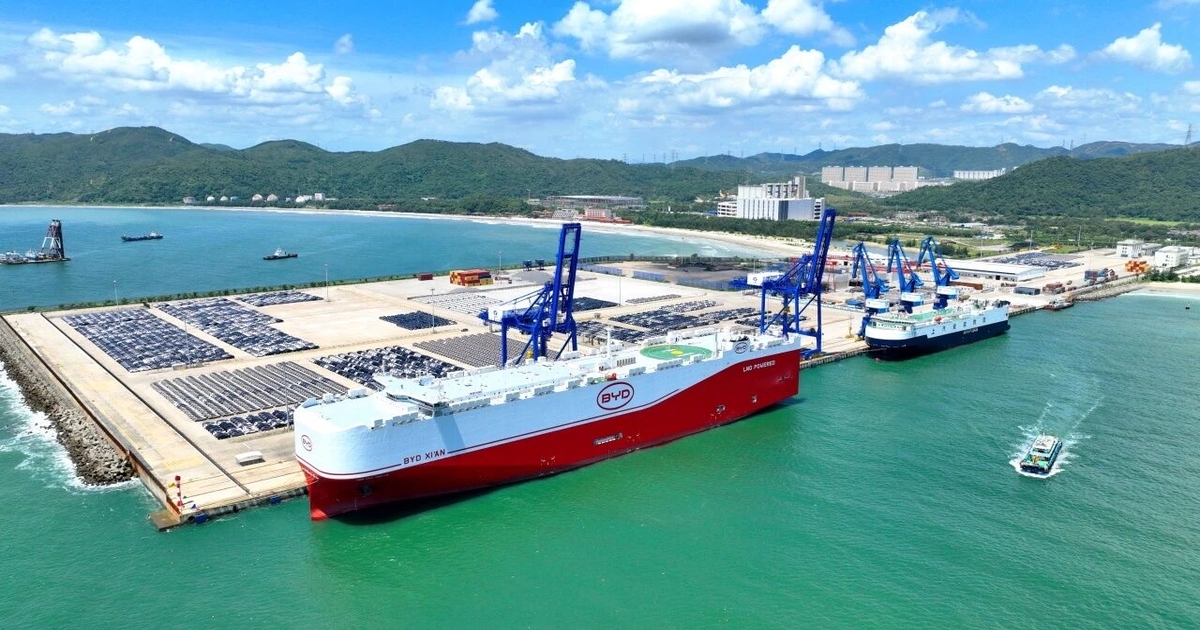 Shenzhen port and BYD establish innovation lab