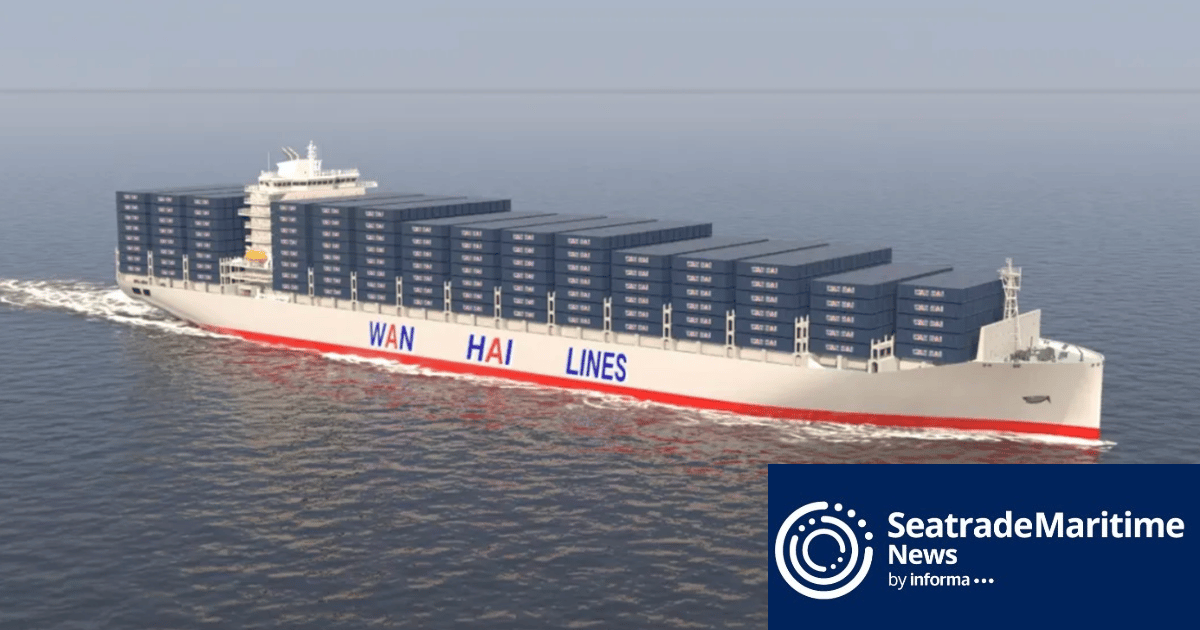 Wan Hai in $980m container ship order at SWS