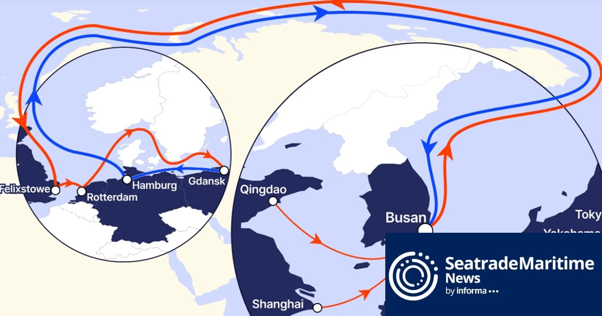 Container carriers line up Arctic services as Red Sea alternative