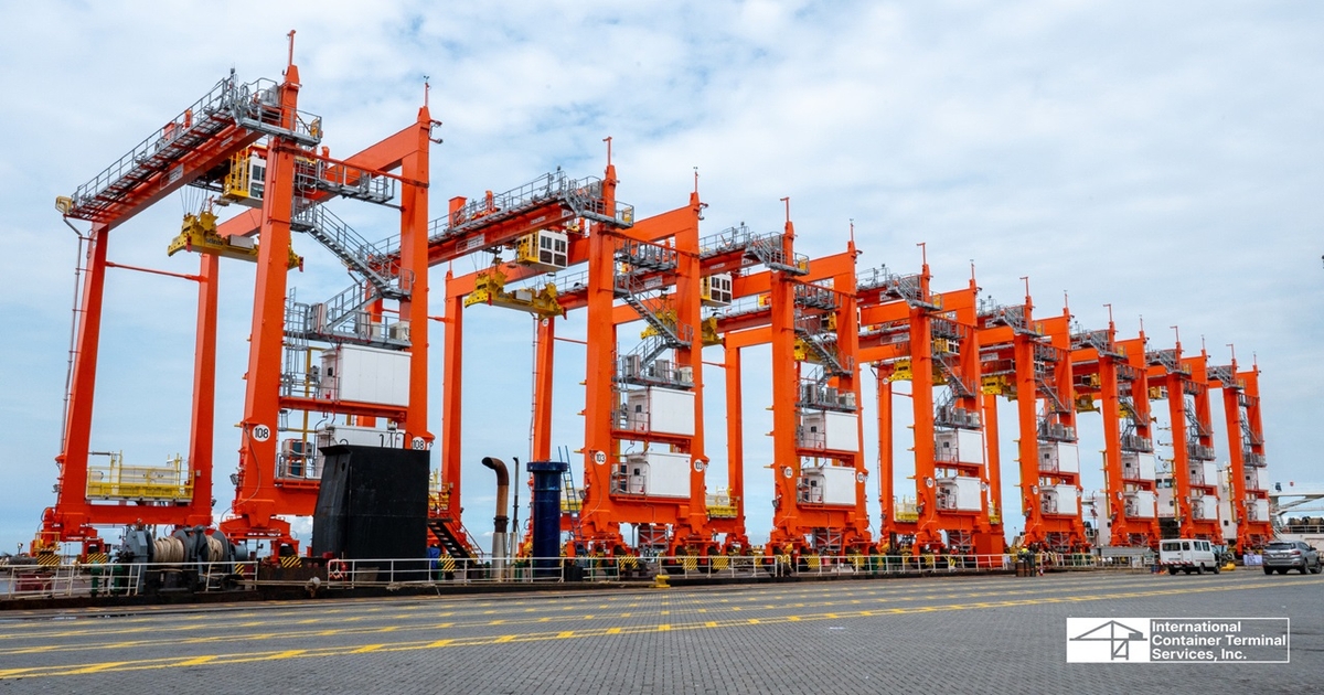 ICTSI Manila terminal receives new port equipment