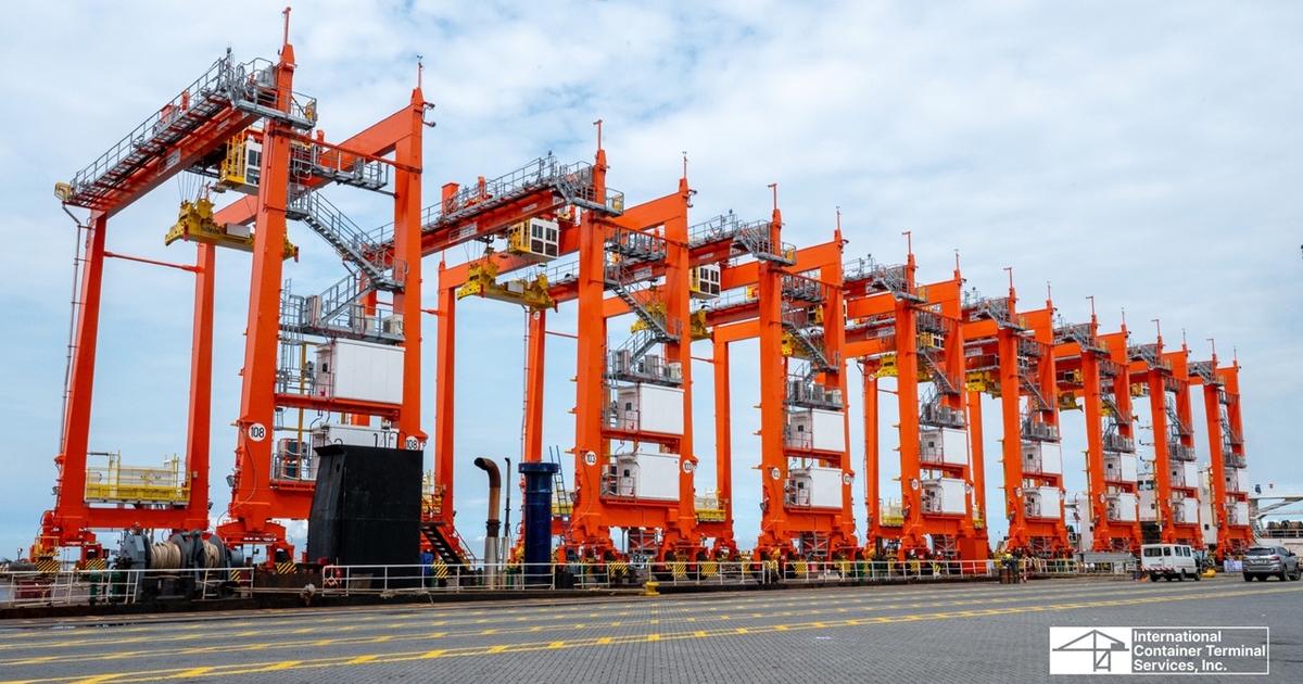 ICTSI Manila terminal receives new port equipment