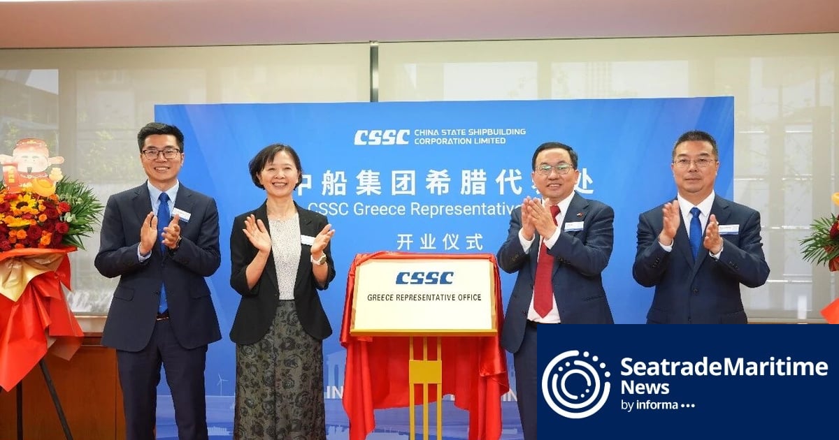 CSSC inaugurates Greece Representative Office in Athens
