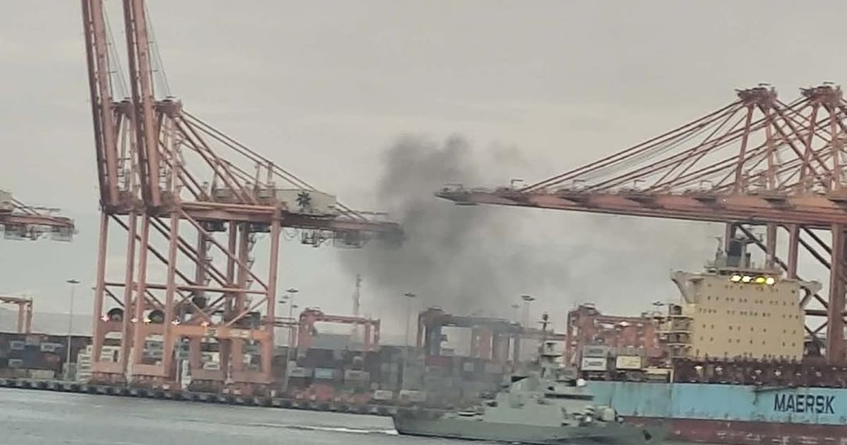 Salalah container port hit by drone