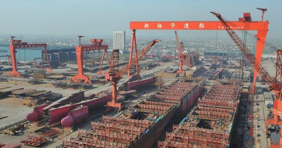 Chinese yards dominate container ship newbuild orderbook