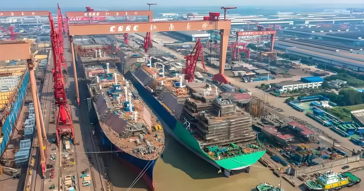 China leads the global shipbuilding market in Q1