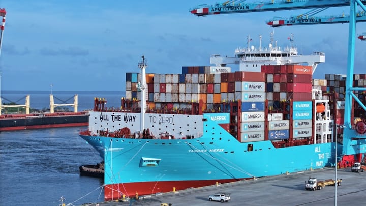 WinGD notches up a first with ethanol bunkers for Maersk boxship