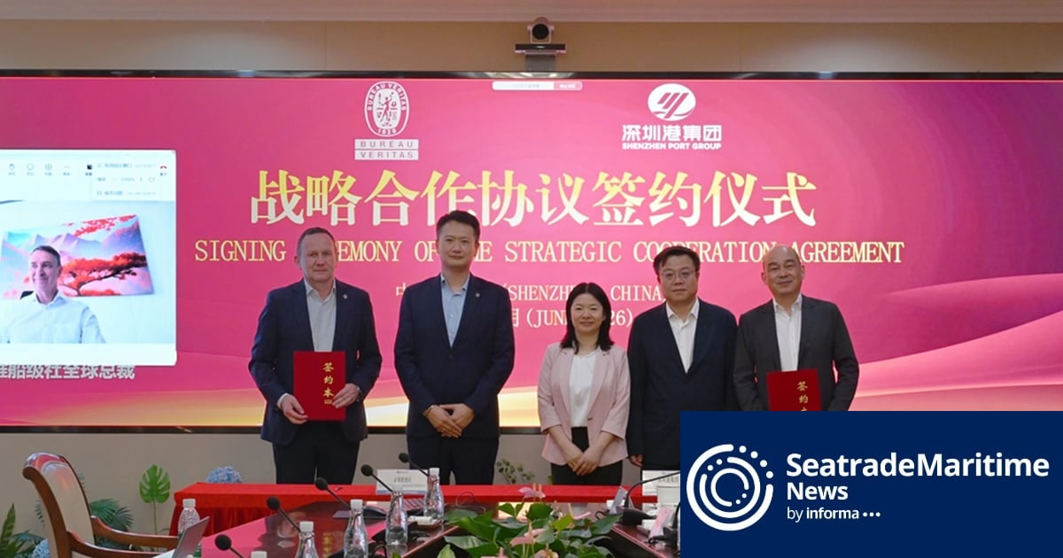 Shenzhen Port partners BV to accelerate green shipping corridors